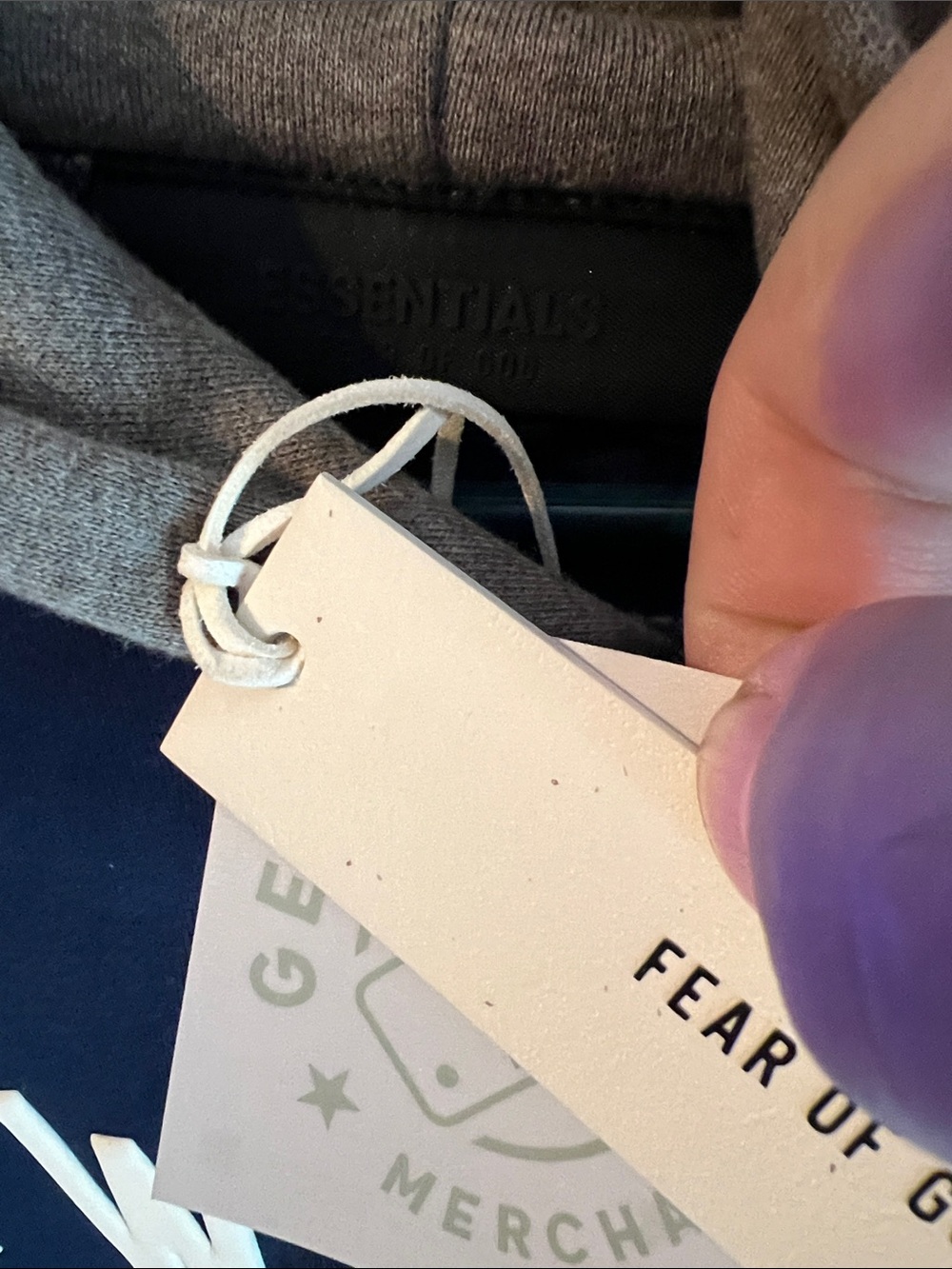 FEAR OF GOD X MLB NEW YORK YANKEES HOODIE SIZE LARGE OVERSIZED FIT - Picture 2 of 10